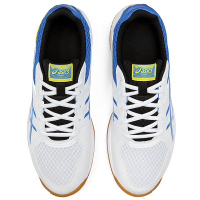 Buty męskie do siatkówki Asics Upcourt 3 biało-niebieskie 1071A019 104