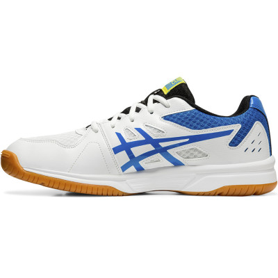 Buty męskie do siatkówki Asics Upcourt 3 biało-niebieskie 1071A019 104