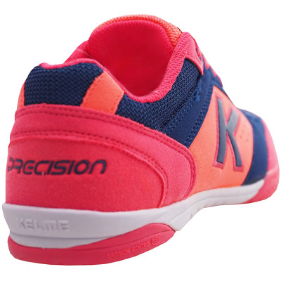 Buty halowe Kelme Precision Indoor pomarańczowo-różowo-niebieskie 55211 9816