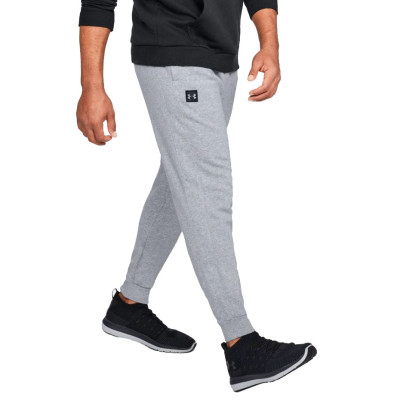 Spodnie męskie Under Armour Rival Fleece Jogger szare 1320740 036