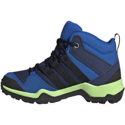 Buty dla dzieci adidas Terrex AX2R MID R.RDY K niebiesko-granatowe EF2246