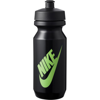 Bidon Nike Big Mouth Graphic Bottle 650 ml czarno-zielony N004304722