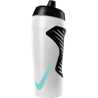 Bidon Nike Hyperfuel Water Bottle 530 ml biało-czarno-niebieski N317715218