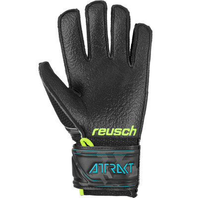 Rękawice bramkarskie Reusch Attrakt RG Open Cuff Junior 5072615 7052