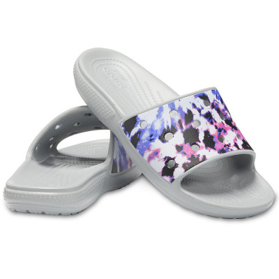 Klapki damskie Crocs Classic Crocs Tie Dye Mania Slide 206481 97K