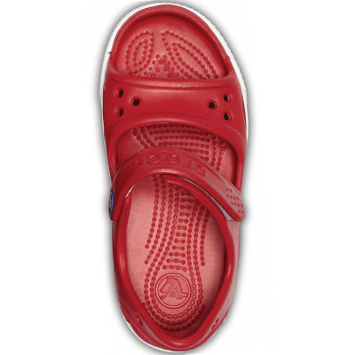 Sandały dla dzieci Crocs Crocband II Sandal PS Kids czerwono-niebieskie 14854 6OE