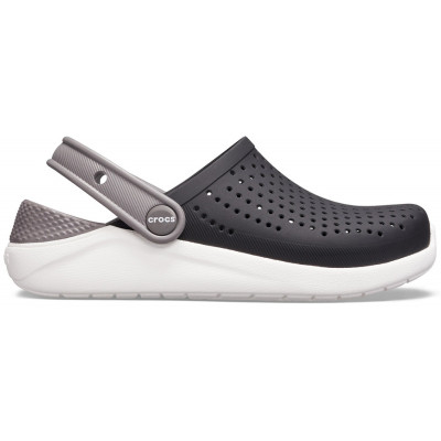 Chodaki dla dzieci Crocs LiteRide Clog Kids czarno-białe 205964 066