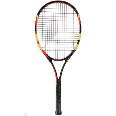 Rakieta do tenisa ziemnego Babolat Falcon Strung G4 czarno-czerwono-żółta 153644