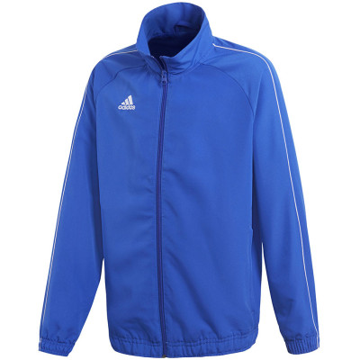 Bluza dla dzieci adidas Core 18 Presentation Jacket JUNIOR niebieska CV3688