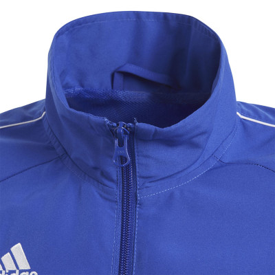 Bluza dla dzieci adidas Core 18 Presentation Jacket JUNIOR niebieska CV3688