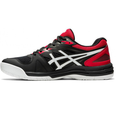 Buty męskie do siatkówki Asics Upcourt 4 czarno-czerwone 1071A053 002