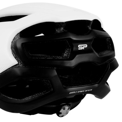 Kask rowerowy Spokey City 55-58 cm biały 926877