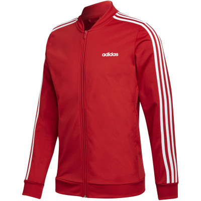 Dres męski adidas Back to Basic 3 Stripes czerwono-czarny GD5098