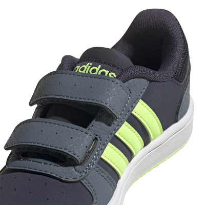 Buty dla dzieci adidas Hoops 2.0 CMF granatowe FW4930