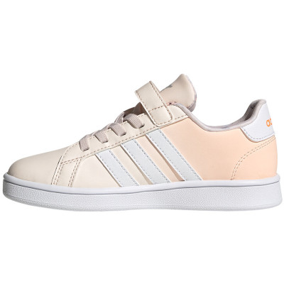 Buty dla dzieci adidas Grand Court C różowe FW4937