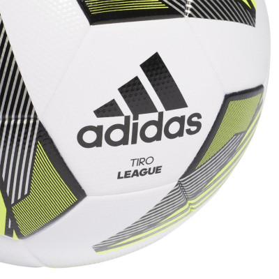 Piłka nożna adidas Tiro League TSBE biało-żółta FS0369