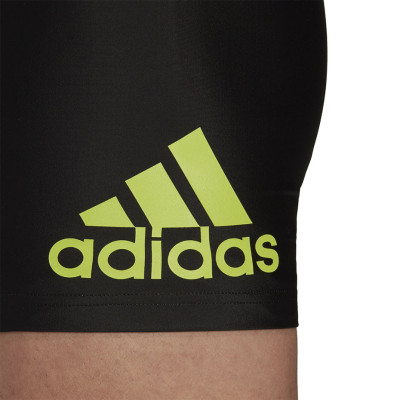 Spodenki kąpielowe męskie adidas Fitness Badge Boxers czarne FS3402