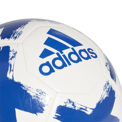 Piłka nożna adidas Starlancer V CLB biało-niebieska FS0389