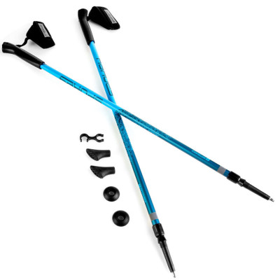 Kijki Nordic Walking Spokey Meadow niebiesko-czarne 927834