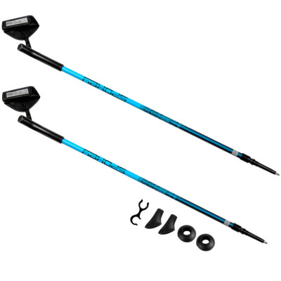 Kijki Nordic Walking Spokey Meadow niebiesko-czarne 927834