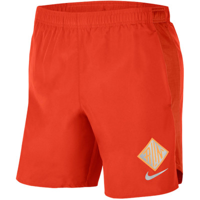 Spodenki męskie Nike Challenger Short GX pomarańczowe CU6001 891