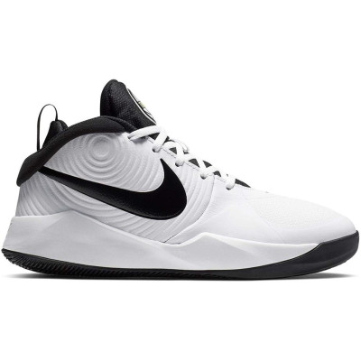 Buty dla dzieci Nike team Hustle D 9 GS białe AQ4224 100