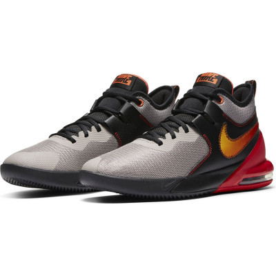 Buty męskie Nike Air Max Impact szaro-czerwone CI1396 007