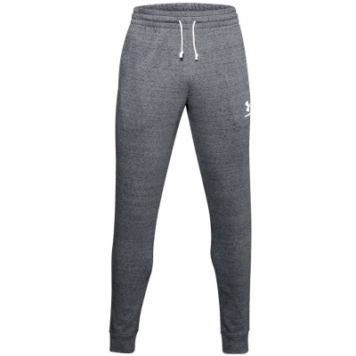 Spodnie męskie Under Armour Sportstyle Terry Jogger szare 1329289 012