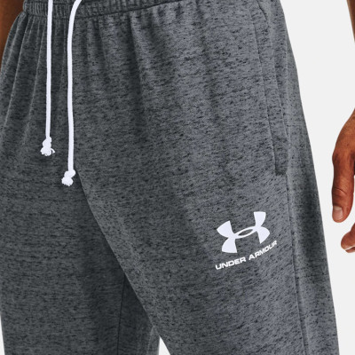 Spodnie męskie Under Armour Sportstyle Terry Jogger szare 1329289 012