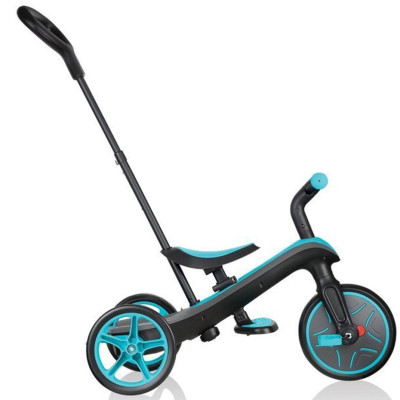 Rowerek Smj Globber Teal Explorer Trike 4 in1 czarno-niebieski 632-105-2