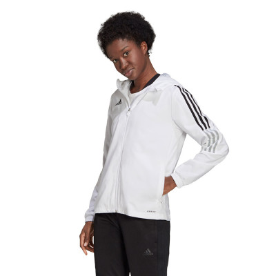 Kurtka damska adidas Tiro 21 Windbreaker biała GP4970