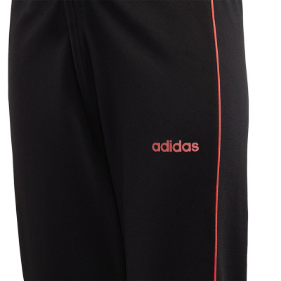 Dres dla dzieci adidas Youth Polyester Tracksuit różowo-czarny GD6177