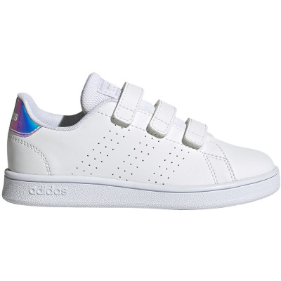 Buty dla dzieci adidas Advantage C białe FY4625