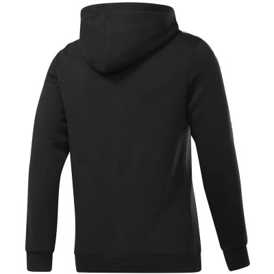 Bluza męska Reebok Te Tape Hoodie czarna GQ4212