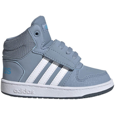 Buty dla dzieci adidas Hoops Mid 2.0 niebieskie FW4922