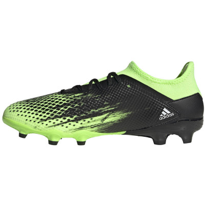 Buty piłkarskie adidas Predator 20.3 L FG zielono-czarne EH2922