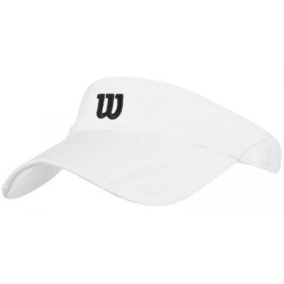 Daszek tenisowy Wilson Rush Knit Visor Ultralight OSFA biały WR5005009