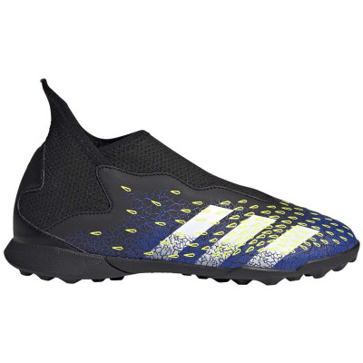 Buty piłkarskie adidas Predator Freak.3 LL TF Junior czarno-białe FY0997