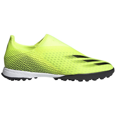 Buty piłkarskie adidas X Ghosted.3 LL TF żółto-czarne FW6971