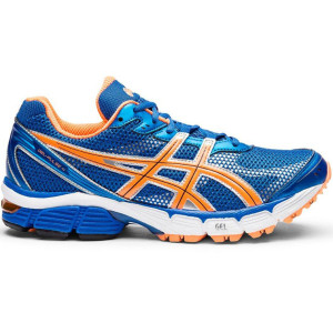 BUTY ASICS GEL PULSE 4 niebiesko/pomarańczowe T240N-4730