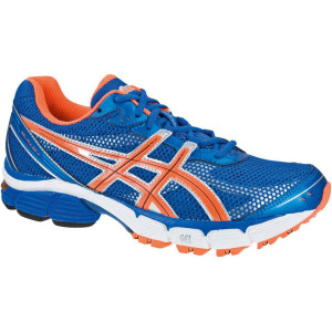 BUTY ASICS GEL PULSE 4 niebiesko/pomarańczowe T240N-4730