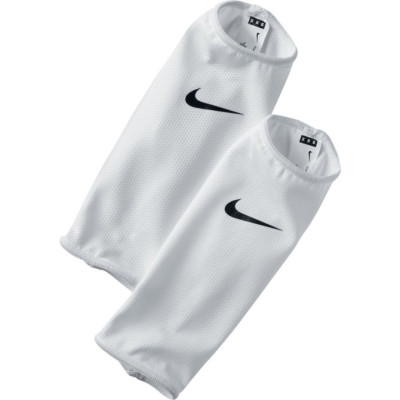 Rękawy do ochraniaczy piłkarskich Nike Guard Lock Sleeves białe SE0174 103