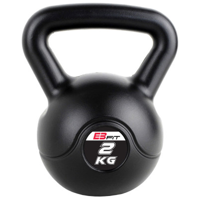 Hantla kompozytowa kettlebell 2 kg odważnik EB FIT 1025742