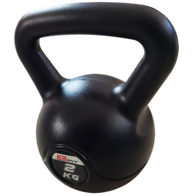 Hantla kompozytowa kettlebell 2 kg odważnik EB FIT 1025742