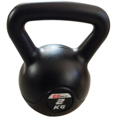 Hantla kompozytowa kettlebell 2 kg odważnik EB FIT 1025742