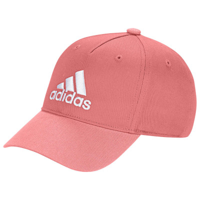 Czapka z daszkiem młodzieżowa adidas Graphic Cap OSFY różowa GN7388