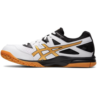 Buty męskie Asics Gel-Task 2 biało-czarno-złote 1071A037 102