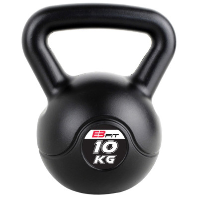 Hantla kompozytowa kettlebell 10 kg odważnik EB FIT 589195