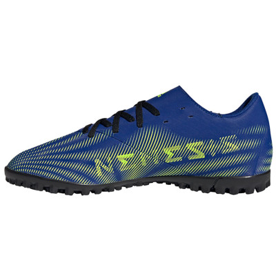 Buty piłkarskie adidas Nemeziz.4 TF niebiesko-zielone FW7405