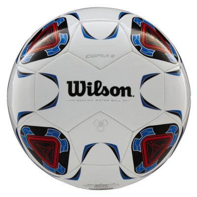 Piłka nożna Wilson Copa II Sb biało-niebieska WTE9210XB03